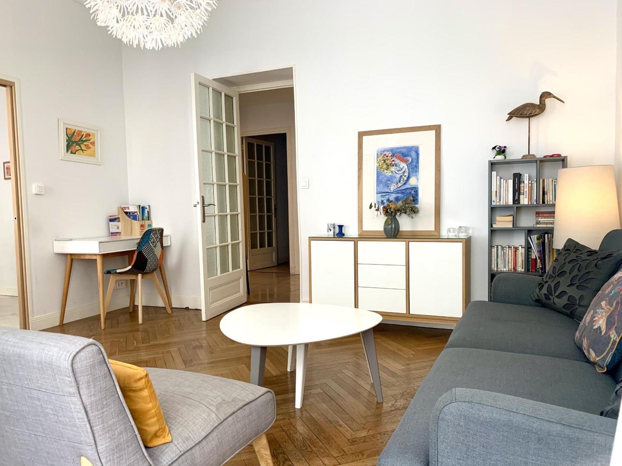 Aparthotel Riviera - 2 Minutes De La Plage - Exceptionnel 2 Chambres Ac - Balcon Meyerbeer 1 Nisa Exterior foto